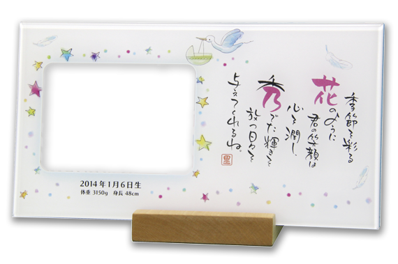 アルバムえほん ご出産おめでとうの絵本＜お仕立券シリーズ＞ ネーム